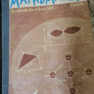 NCERT Maths Book Class 12 (Both Parts)