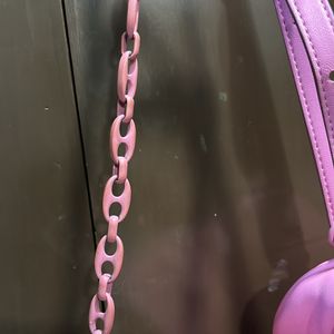 pink sling bag