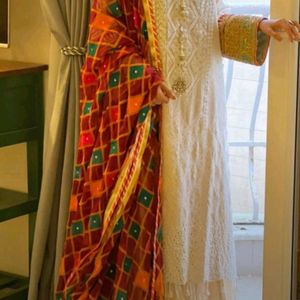 Phulkari Dupatta (Multicolor)