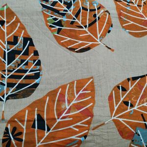 Leaf Print Single Bedsheet