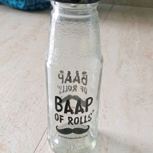 3 Beautiful Decorate Glass Bottle