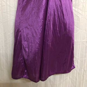 Purple Mini Sleevless Dress