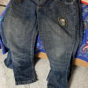 Rbk (Reebok Now) And 1 Other Brand Jeans