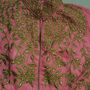 Pink Anarkali