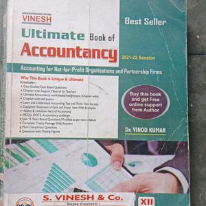 Vinesh Accountancy Book Volume1 Class 12