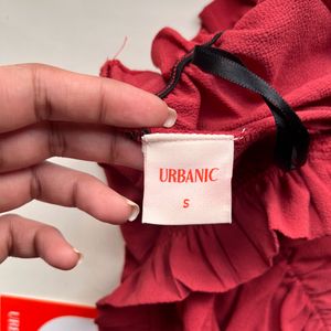 Urbanic Red Tube Top