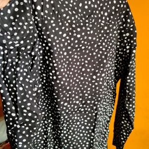 MUFTI FLORAL DOTTED SHIRT