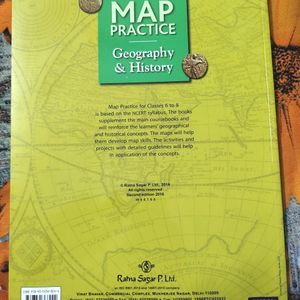 Ratna Sagar Map Practice Book