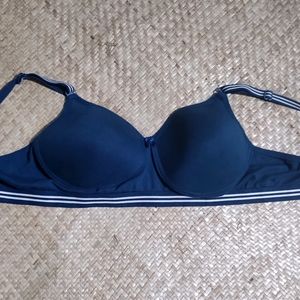 New Navy Blue Padded BRA