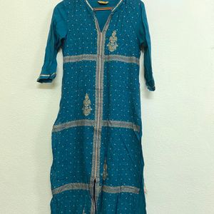 Aurelia Foil Print Kurta