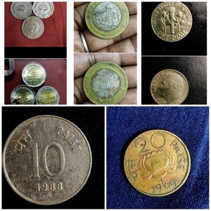 Set Of 10 Collectible Coins