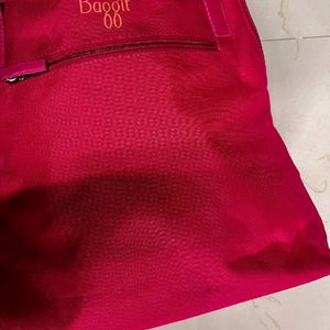 New Baggit Large Hot Pink Tote Bag