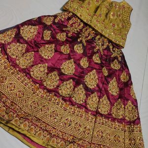 3-4 Years Baby Girl's Lehenga Choli