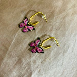 A Pintresty Butterfly Earrings