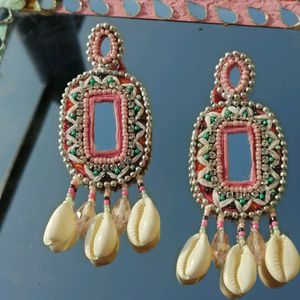 Handmade Embroidery jewellery Set