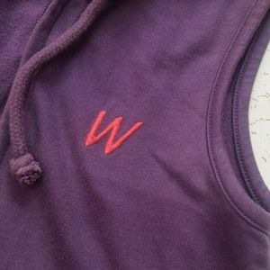 Wrangler sleveless hoodie