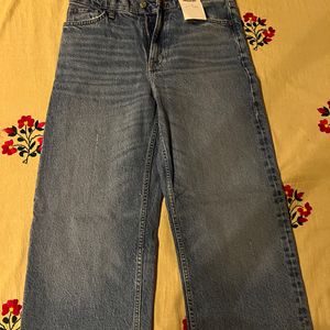 Zara Barrel Leg Jeans