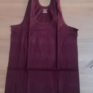 Set Of 2 Cotton Vests(90)cm