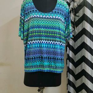 Plus Size Multi Colour Top