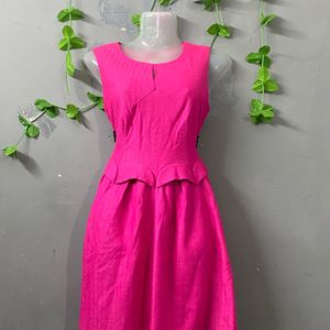 Korean Cute Pink Glitter Dress