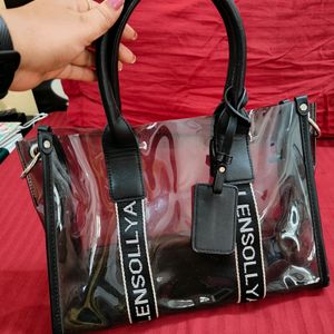 Allen Solly Transparent Hand Bag