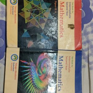 Inter 2nd Yr Maths Texbooks