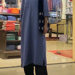 Blue Kaftan Style Dress