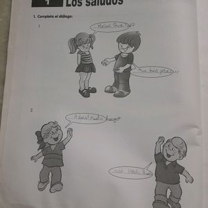 spanish books,class 1