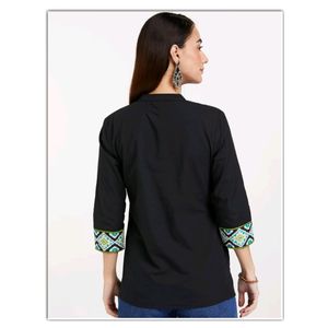 Black Short Kurti