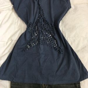 Y2K Pinterest Inspired Sheer Stargirl Top