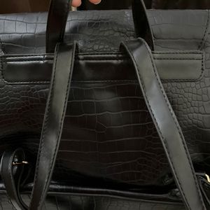 Allen Solly Croc Backpack