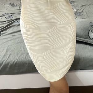 White Bodycone Dress