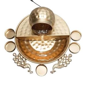 Sold 2 In 1 Fountain N TEA Light Holder