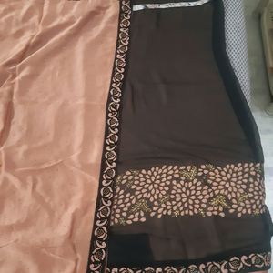 Beautiful Sequence Work Saree