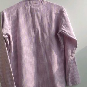 Lavender Short Kurta