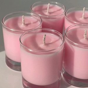 Pink Scented Candles