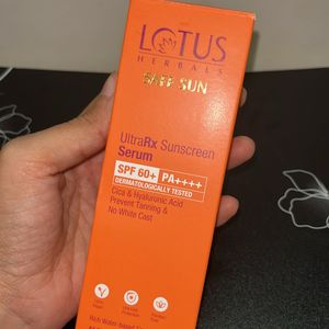 Lotus Herbals Safe Sun UltraRx Sunscreen Serum | S