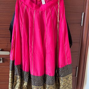 W Kurta With Skirt