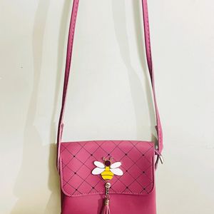 Women's Pink Slings Bag