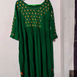 Floral Short Kurti