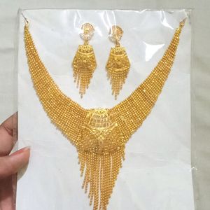 Golden Jwellery Set