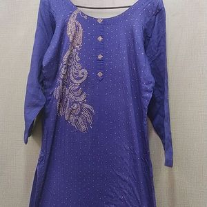 Kurta Plazoo With Dupatta Set