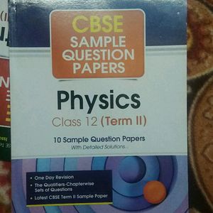 Arihant Class 12 Sciene Sample Question Paper