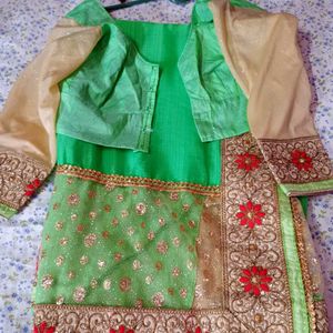 Wedding Saree+2kurti