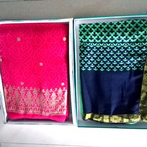 2 New Sarees Combo