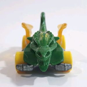 Collectible Hot Wheels Dragon Blaster Green Car