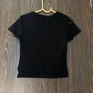 Black Crop Top