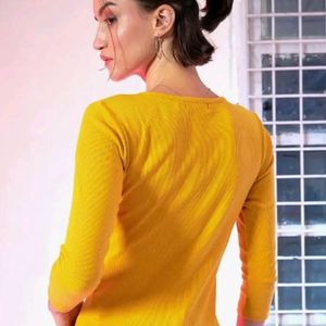 Stylish Yellow Top