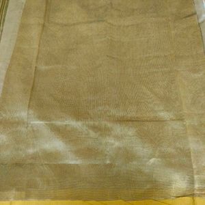 All New Condition Saree With Pallu And Blouse