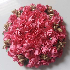 Flower Jewelry Hair Bun